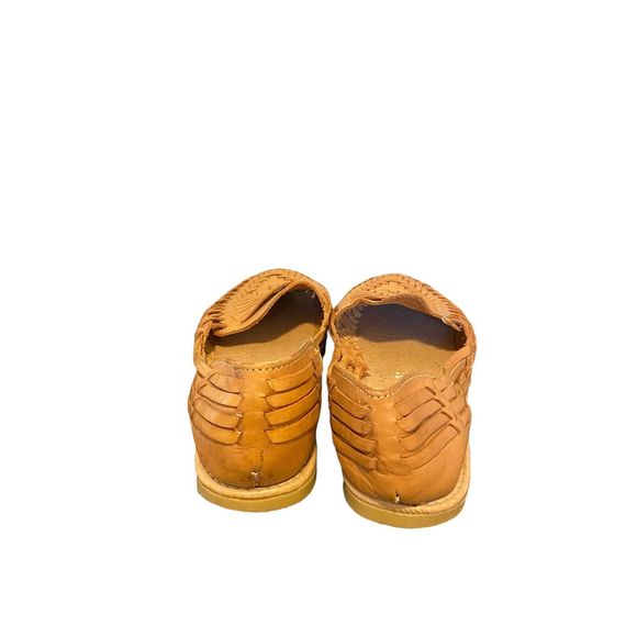 Women's Leather Handwoven Sandals Huarache Artisanal Mexican Handmade Boho Sz 8 - Picture 5 of 10